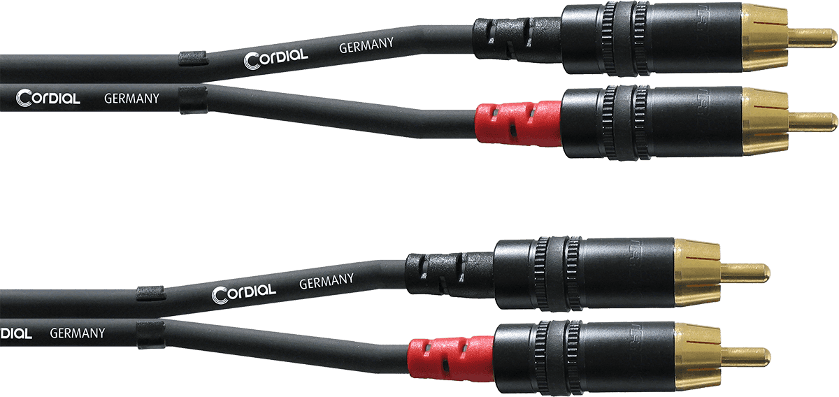 DOUBLE RCA AUDIO CABLE 1.5 M