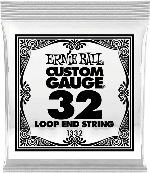 Ernie Ball .032 LOOP END STAINLESS STEEL WOUND BANJO OR MANDOLIN GUITAR STRINGS