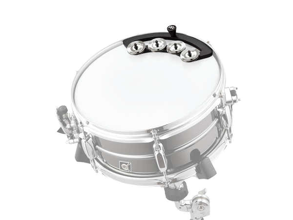 Meinl BBTA1BK - BACKBEAT TAMBOURINE FOR SNARE DRUM OR TOM 10 / 12