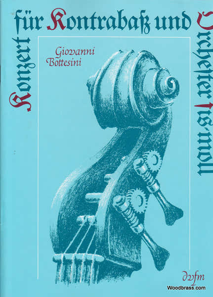 Deutscher Verlag Für Musik Deutscher Verlag FR Musik Bottesini G. - Konzert FüR Kontrabass FIS-moll - Contrebasse & Piano
