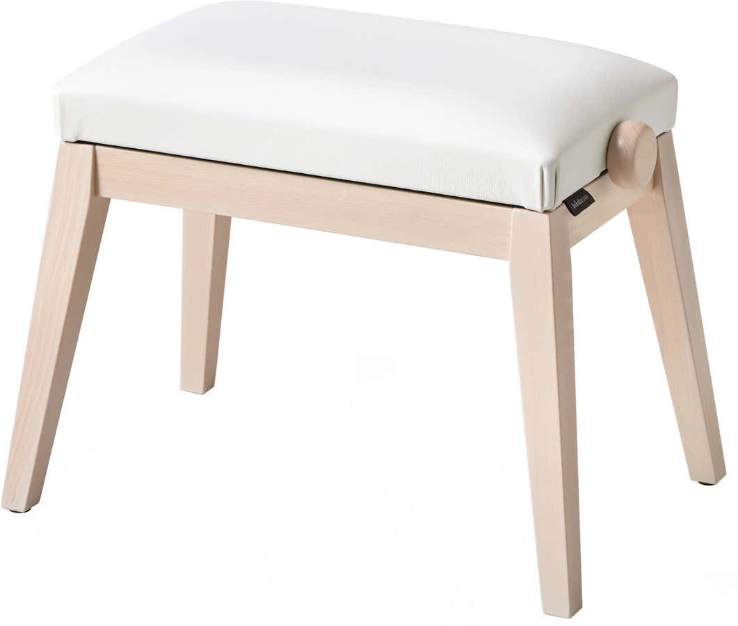 BG5-VINYL White Keyboard Bench