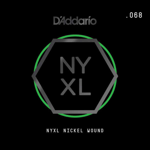 D'ADDARIO NYNW068 STRING FOR ELECTRIC GUITAR NICKEL WOUND TIE-ROD .068