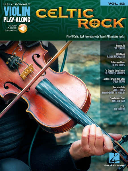 Hal Leonard Violin Play Along Volume 52 - Celtic Rock