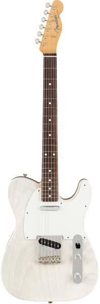 Fender Jimmy Page Mirror Telecaster Rw, White Blonde