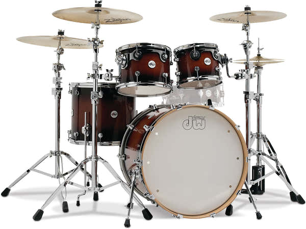 DW DESIGN 22'' 4 SHELL TOBACCO BURST