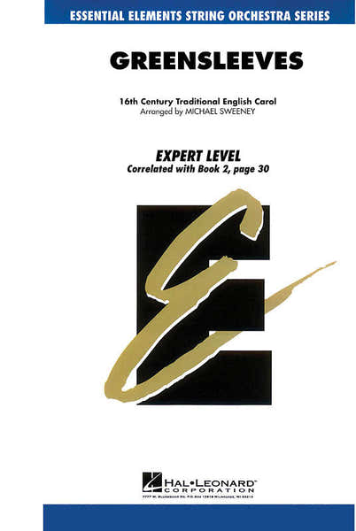 Hal Leonard Greensleeves