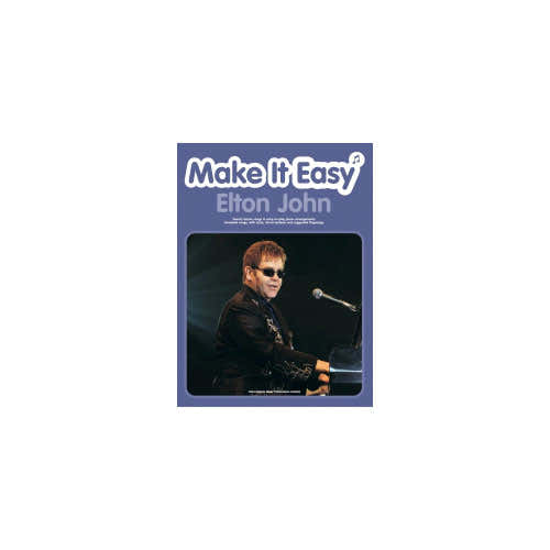 Faber Music John Elton - Make It Easy - PVG