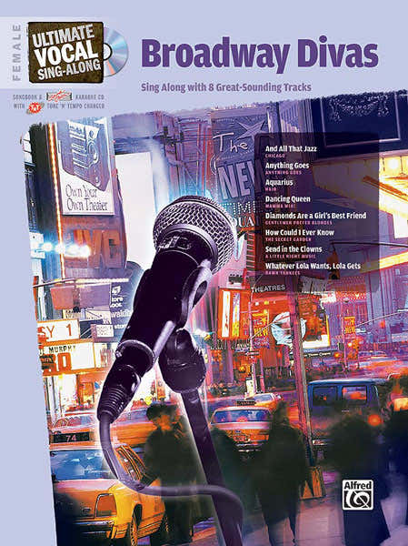 Alfred Publishing Broadway Divas + CD - Voice