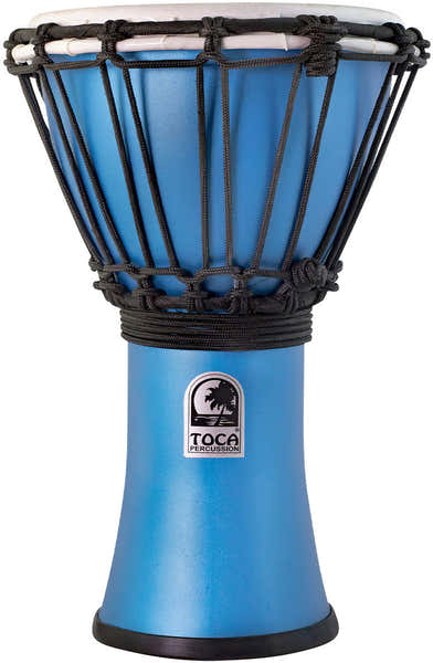 Toca Djembe Freestyle Colorsound Matte Tfcdj-7Mtob Ocean Blue