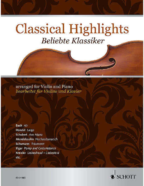 Schott Classical Highlights - Violon et Piano