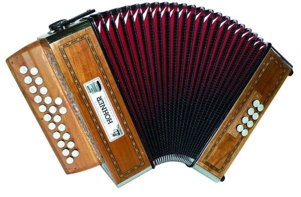 Hohner Merlin II Button Keys in G/C