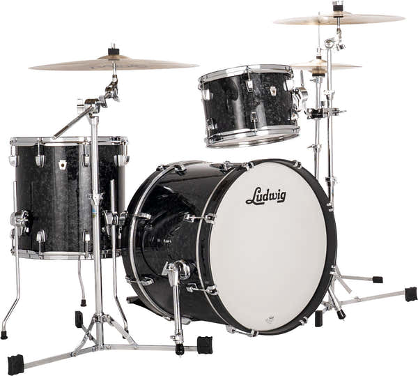 Ludwig Drums Ln34023Txa8 - Neusonic 20" Downbeat - Ebony Pearl