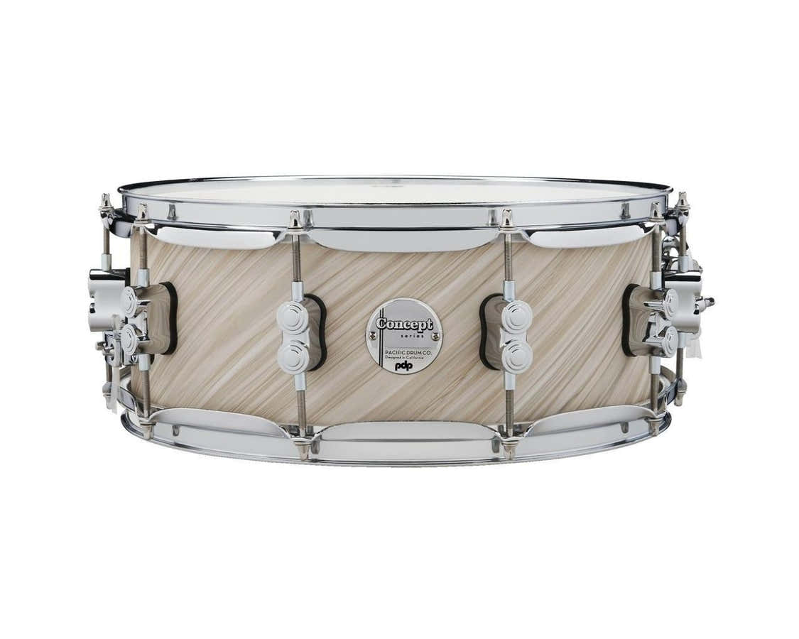 SNARE DRUM CONCEPT MAPLE FINISH PLY 14 X 5,5" TWISTED IVORY PDCM5514STI