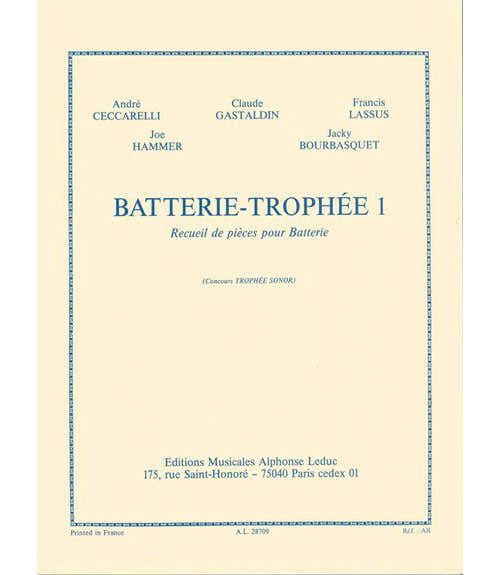 Leduc Batterie Trophee Vol.1