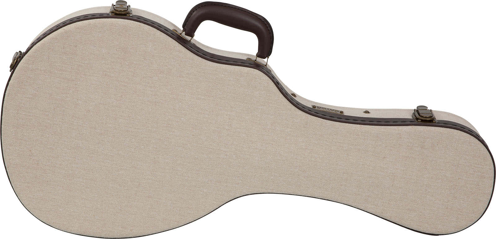 Beige Deluxe Wooden Mandolin Case - GW