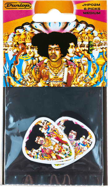 Dunlop 6 x Jimi Hendrix Bold As Love Medium