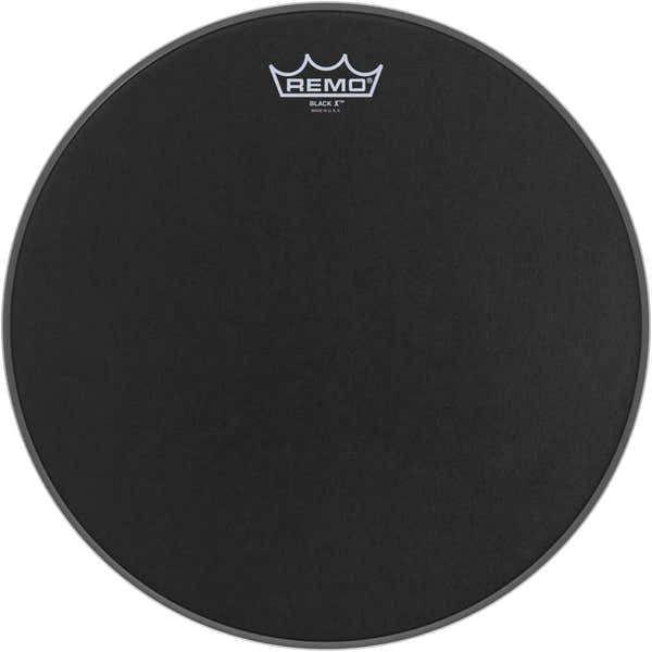 Remo BX-0814-10 Black Suede Emperor X 14"