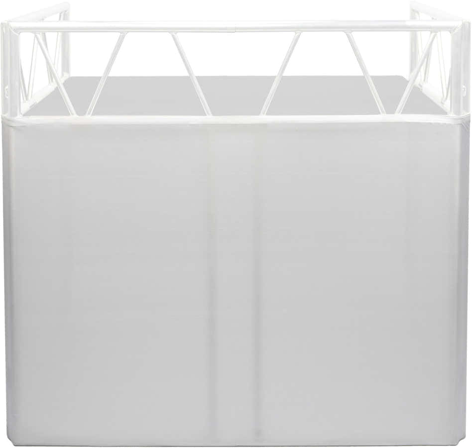 Indio DJ Booth Scrim White