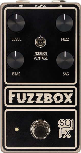FUZZBOX Tone Bender MK II Style Silicon Fuzz