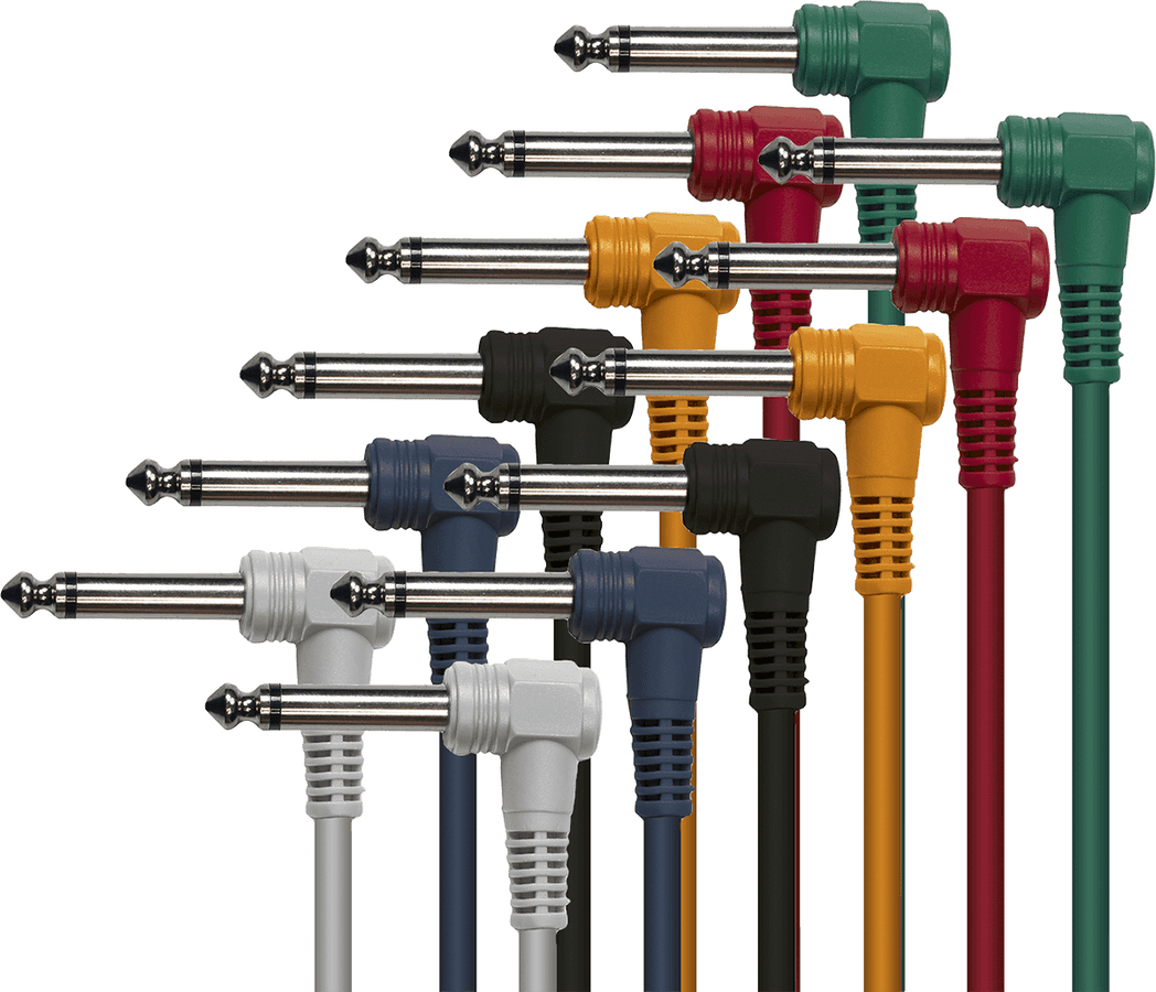 Cable Angled Mono M Jack Angled Mono M 6 CM - Pack of 6