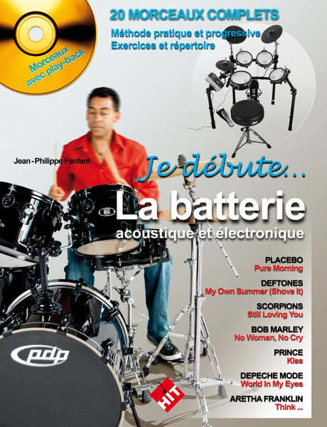 Hit Diffusion Fanfant J.P. - Je Debute La Batterie +CD