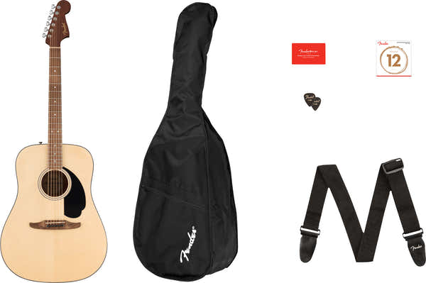 Fender California Standard Redondo Pack Spruce Top BPG Natural