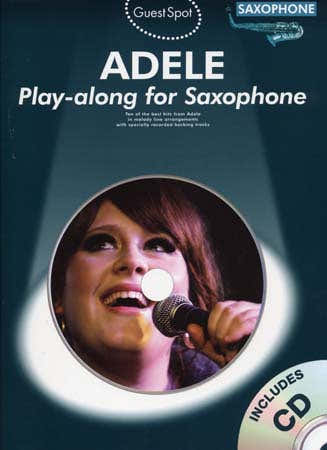 Wise Publications Adele - Guest Spot + CD - Saxophone