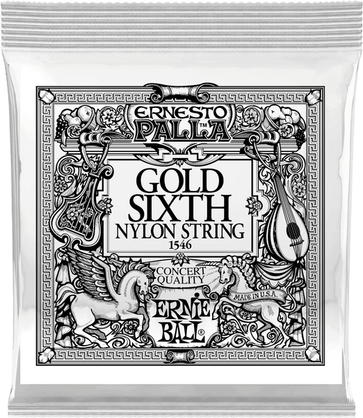 Ernie Ball GOLD 6TH ERNESTO PALLA NYLON CLASSICAL GUITAR STRINGS