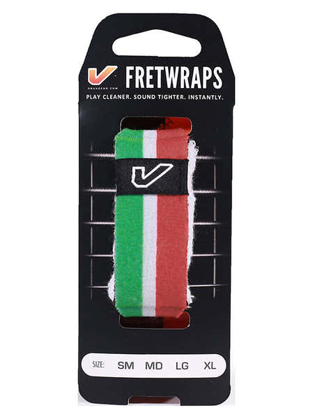 Gruvgear FretWraps World Flags Green-White-Red - Small