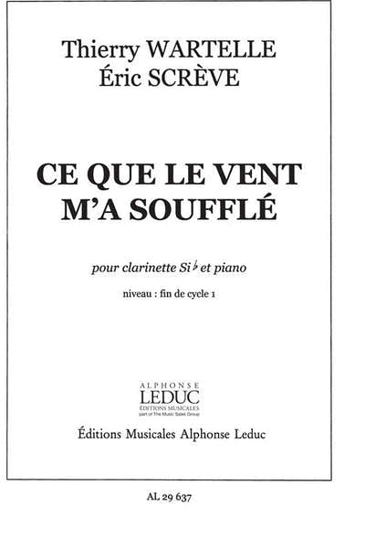 Leduc Ce Que Le Vent M'A Souffle