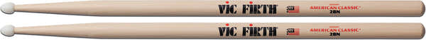 Vic Firth AMERICAN CLASSIC HICKORY NYLON TIPS 2BN