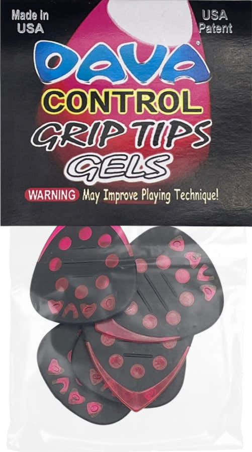 Picks Grip Tips Gel Tip Bag of 6 Pieces
