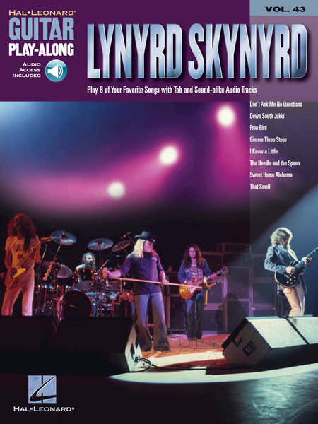 Hal Leonard Lynyrd Skynyrd - Guitar Play Along Vol.43 + Audio En Ligne - Guitar Tab