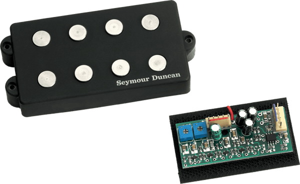 Seymour Duncan SMB-4DS - MUSIC MAN - CERAMIQUE BLACK + PREAMP STC-3M4