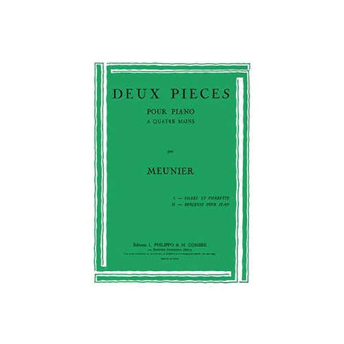 Combre Meunier - Pièces (2) - Piano À 4 Mains