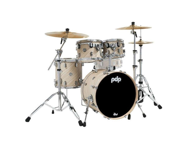 PDP By DW SHELL SET CONCEPT MAPLE FINISH PLY CM4 KIT 20" TWISTED IVORY PDCM20FNTI
