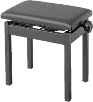 PC-300 Black Keyboard Bench