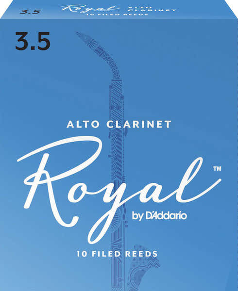 RDB1035 - RICO ROYAL ALTO CLARINET REEDS FORCE 3.5 BOX OF 10
