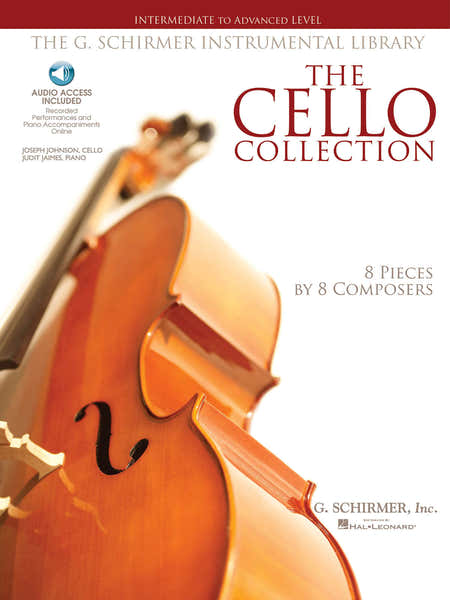 Schirmer CELLO COLLECTION + AUDIO EN LIGNE INTERMEDIATE TO ADVANCED LEVEL - VIOLONCELLE PIANO