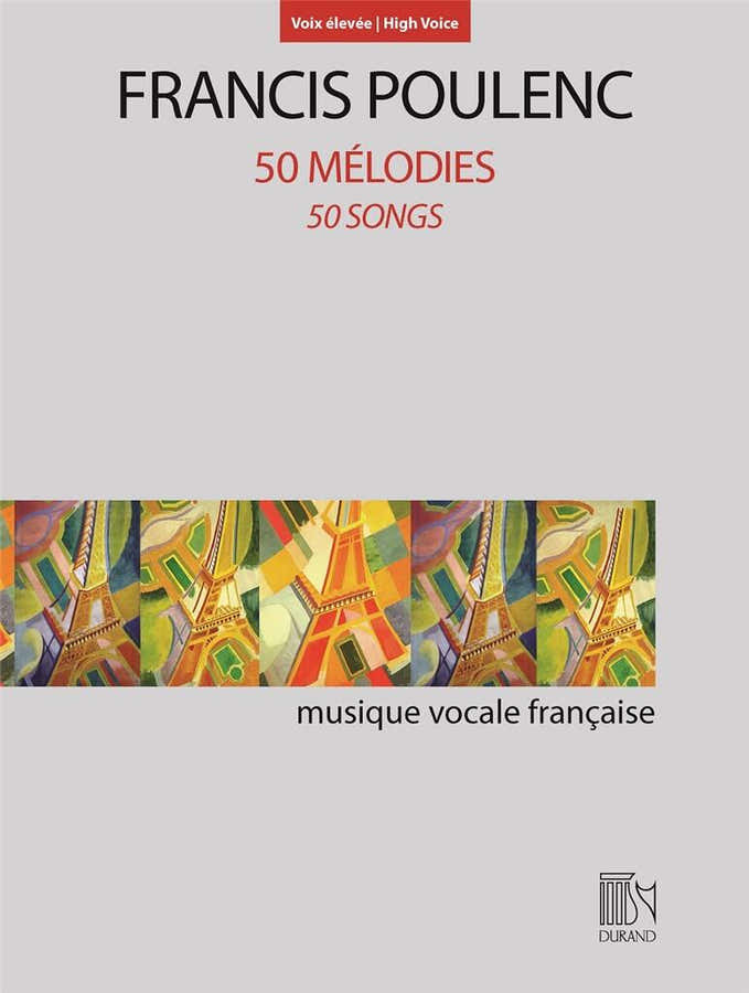 Poulenc F. - 50 Melodies - Voix Haute
