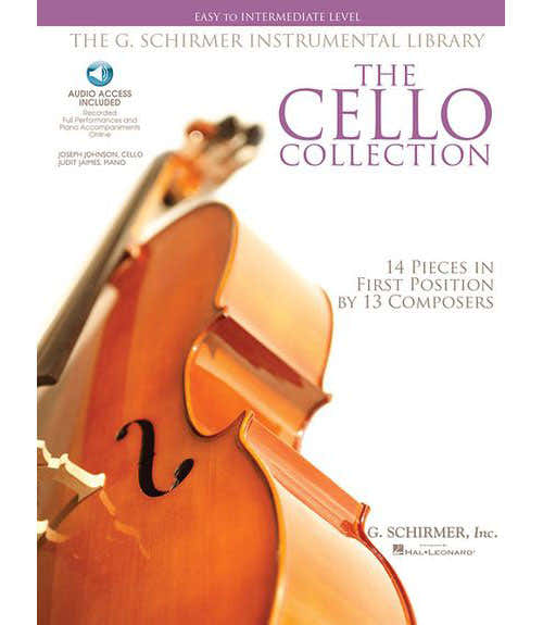 Schirmer CELLO COLLECTION EASY TO INTERMEDIATE LEVEL - VIOLONCELLE PIANO