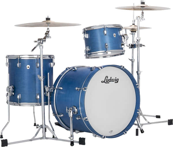 Ludwig Drums Ln34023Txpb - Neusonic 20" Downbeat - Satin Royal Blue