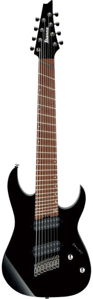 Ibanez RGMS8-BK Black RGMS