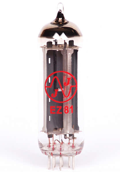 JJ EZ81 6CA4 RECTIFIER TUBE