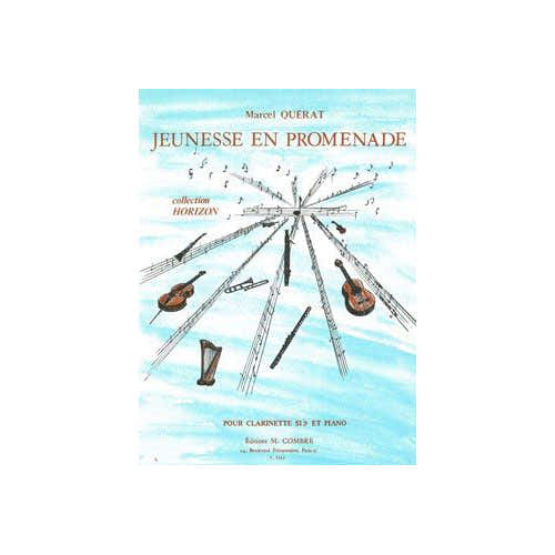 Combre Querat - Jeunesse En Promenade - Clarinette et Piano