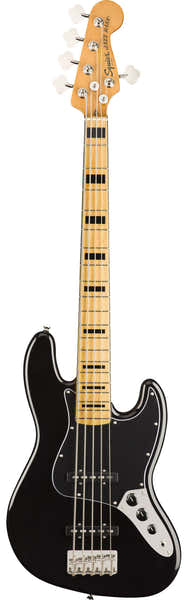 Squier Jazz Bass V 70S Classic Vibe Mn Black