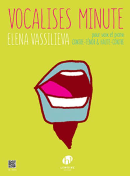 Lemoine Vassilieva Elena - Vocalises Minute - CONTRE-ténor Ou HAUTE-contre & Piano