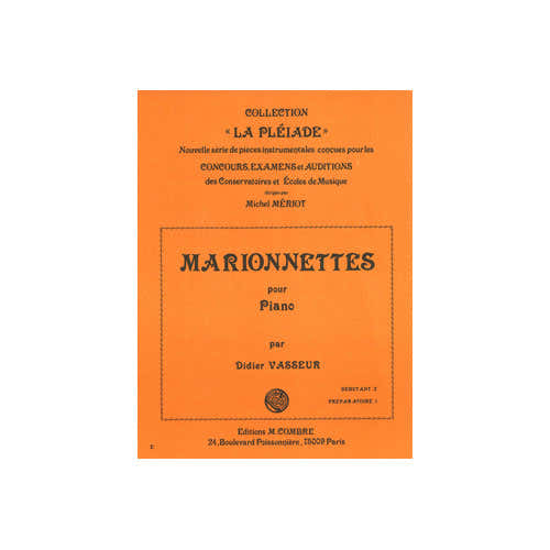 Combre Vasseur - Marionnettes - Piano