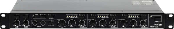 Algam Audio MZR 1005 - rack-mountable 5-input stereo mixer/zone 3 zones