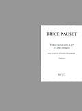 Lemoine Webern/pauset - Variations Op.27 - Piano et Ensemble